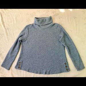 Croft & Barrow Super-Soft Turtleneck Waffle-knit